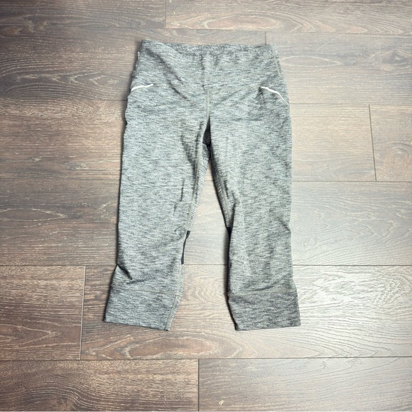 Athleta Heather Gray Leggings - Picture 1 of 8